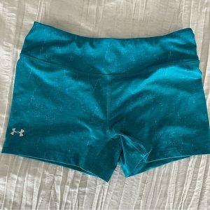 Under Armour teal workout shorts size S